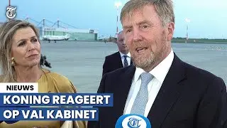 Koning na val kabinet: &lsquo;Raar om Nederland te verlaten&rsquo;
