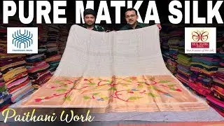 Pure Matka Silk | Pure Tussar Silk | 120 Count Cotton | Handwoven Khadi Saree Manufacturer