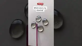 3d drawing water drop | SUBSCRIBE for More videos like this |  Artist Rohit | #shorts