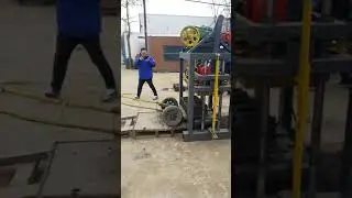 small manual cement hollow block making machine with low cost #block #machine