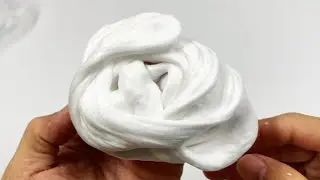 How to Make Fluffy Slime with Clear Glue and Shaving Foam