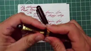 De Atramentis Red Brown Fountain Pen Ink #fountainpenink #fountainpens