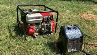 Honda EG2200X Generator Carburetor Cleaning and Testing
