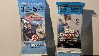 Tatis and Vladdy Hunting! 2016 Bowman vs 2019 Topps Chrome Value Packs!