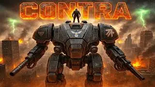 C&C Generals Zero Hour | Contra Mod 1v7 &ndash; Начинается меха-штурм!