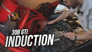 Making a custom induction kit for my 308 GTi!