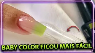 Baby Color FÁCIL | MOLDE F1 unha quadrada.