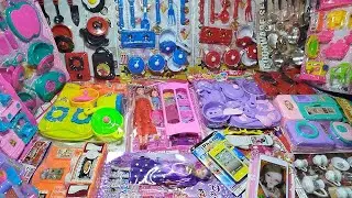 Unboxing Mini Cooking set  _ miniature full plastic kitchen Set Installation Satisfying ASMR video