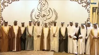 محمد بن زايد يحضر حفل زفاف خالد احمد جمعه الزعابي .
