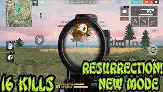 Garena free fire/new mode/resurrection/gameplay