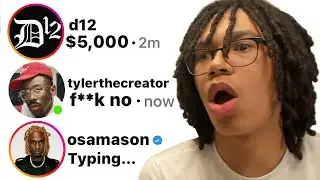 DM'ing 100 Rappers Asking for a Feature Price (They Respond)