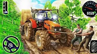 Off road Heavy Tractor Drive Simulator||Mountain Trolley Transporter Driving||Unique Games