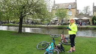 Camping and cycling in the Cotswolds