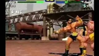Street Fighter EX Plus Alpha - Darun VS Zangief