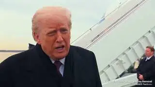 Press Gaggle: Donald Trump Speaks to Reporters After Air Force One Arrival - December 17, 2025