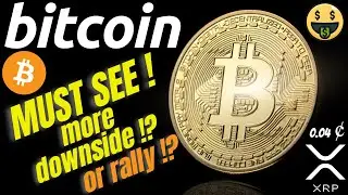 URGENT... BITCOIN 38K or 29,5K! XRP 0.04 cents Crypto BTC TA price prediction, analysis news trading