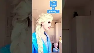 The cold is here 👁️🧊👁️ #cosplay #disney #disneycosplay #elsa #elsacosplay