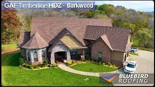GAF Timberline HDZ - Barkwood Shingle Overview