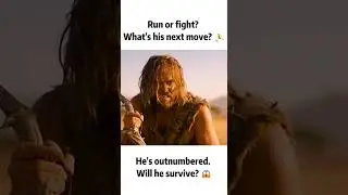🤯 2 APEX Predators vs 1 Caveman! TIGER & LION Standoff #shorts
