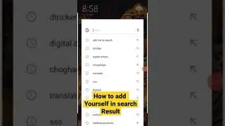 Add Yourself in google search result. #shorts #youtubeshorts | digital dinesh