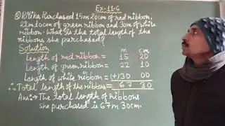 Class-3 Mathematics Ex-11.6 (Part-1)