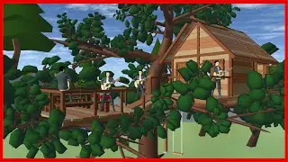 Treehouse Life || SAKURA School Simulator