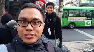 Vlogging (Wild World With Wudek) - Day 1 Part 1 Kenyalang Trip to Seoul, South Korea