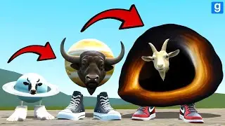 I FOUND NEW EVOLUTION OF LA VACA BLACK HOLE GOAT ITALIAN BRAINROT ANIMALS MEMES in Garry's Mod!