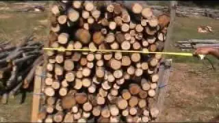 Largeur de palette de bois de chauffage PAPED.mpg