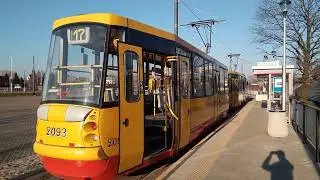 (Tramwaje Warszawskie) Konstal 105N2k/2000 #2092+2093 [17]