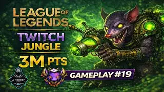 LOL The Plague Rat Twitch Jungle AD 3 Million Mastery Points | Season 15 | Gameplay 019 (2026)