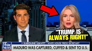 Каролина Ливитт КРИЧИТ ОТ СТРАХА на Fox News, когда Трамп НАЧИНАЕТ ВСЕ ДЕЛАТЬ