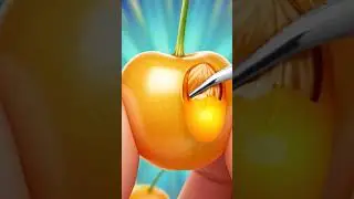 Fantastic Cherry 🍒  Pit Removal ASMR #asmr #relax #satisfying