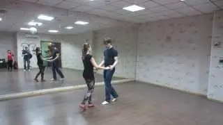 Salsa class in Mambotime (on2 and on1)