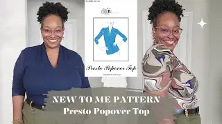 [731]Presto Popover Top by Naughty Bobbin Patterns|Easy Knit Top