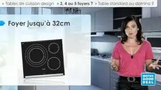 Bien choisir ma table de cuisson - Des tables de cuisson design et modulables !