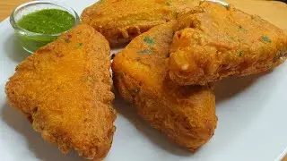 Creamy And Cheesy Chicken Bread Pakoda Recipe ❤️ | Ramadan 2021
