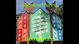 Sherwood Forest, Nottingham the home of Robin Hood 