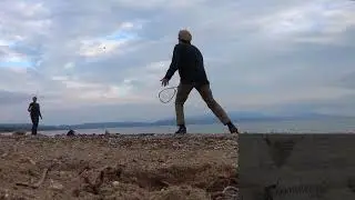 Speedminton on the beach - reloaded!