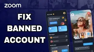 How To Fix And Solve Banned Account On Zoom App | Final Solution