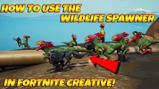 HOW To Use Wildlife Spawners In Fortnite Creative!