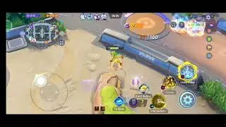 Pokemon UNITE: Zeraora (Speedster) Gameplay - Volt Switch + Discharge