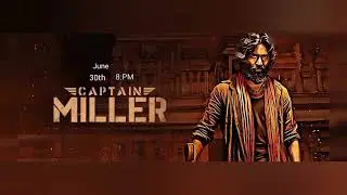 Captain Miller (Hindi) 30Th June Sun 8 PM | Dhanush | Tv Par Pehll Baar Only on #NsgMovieSouth