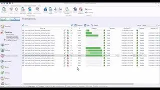 Seeing and changing workflow status in an online project