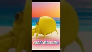 Crabbo Limonetta | Brainrot Meme Drawing 🦀🍋✨ #brainrot  #memes