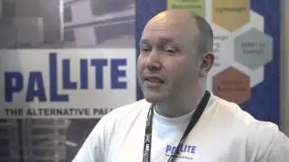 Patrick Mulhall, Managing Director, The Alternative Pallet Company, introduces the Pallite.
