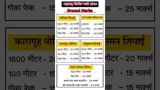 Police bharti ground | Ground marks | #policebharti #policebhartiground #viral #trending #shorts #1k