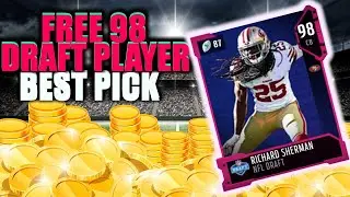 FREE 98 DRAFT PLAYER! BEST CHOICE! | MADDEN 19 ULTIMATE TEAM