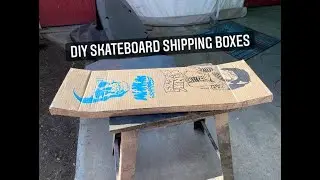 How to make skateboard shipping boxes on a budget