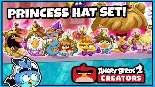 НАБОР ШЛЯП ПРИНЦЕССЫ! 👑 / Геймплей Angry Birds 2 (AB2 Creators)
